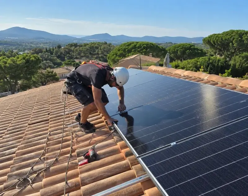 Installateur panneaux solaires Saint-Quentin-Fallavier — pose photovoltaïque sur toiture